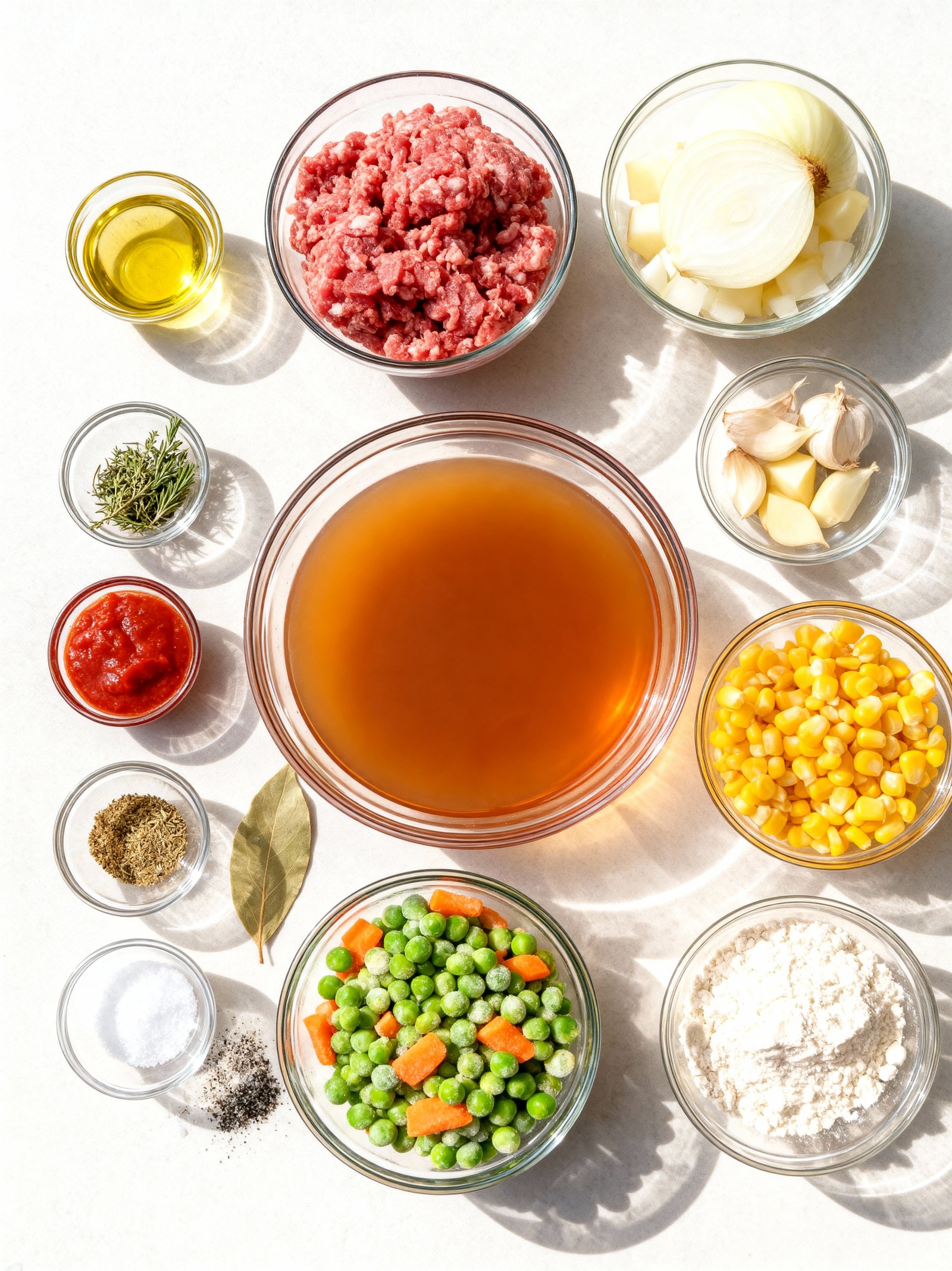 Shepherd's Pie Soup ingredients