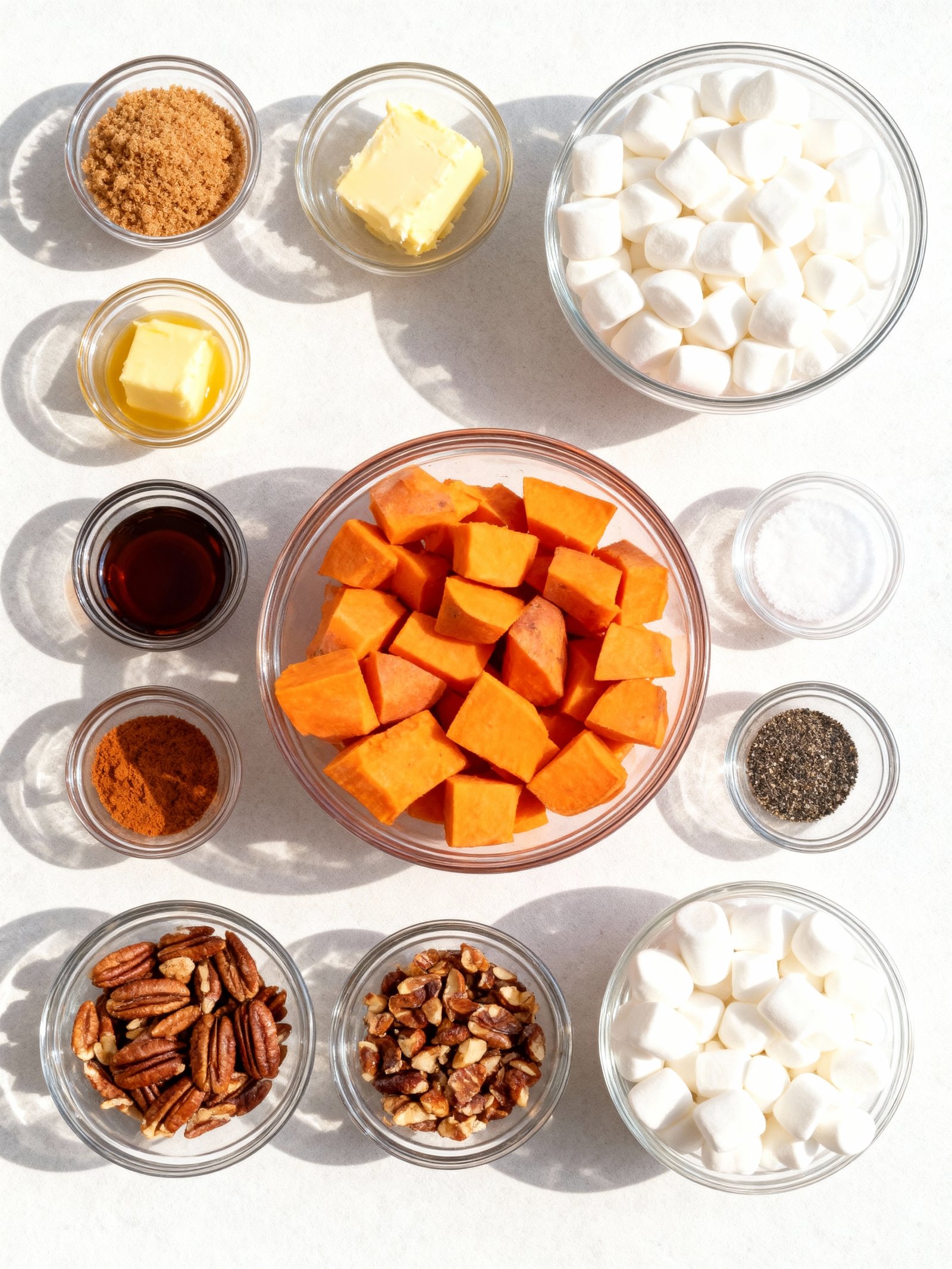 Sweet Potato Casserole Recipe ingredients