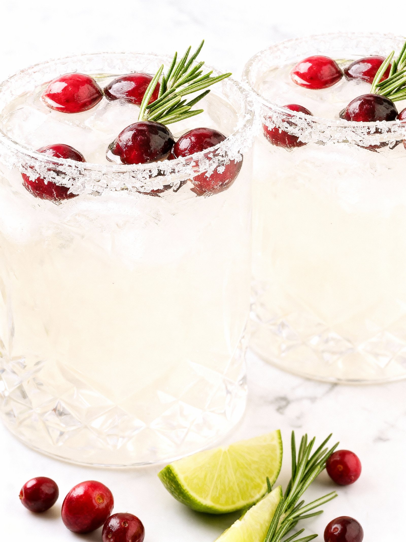 White Christmas Margarita finished