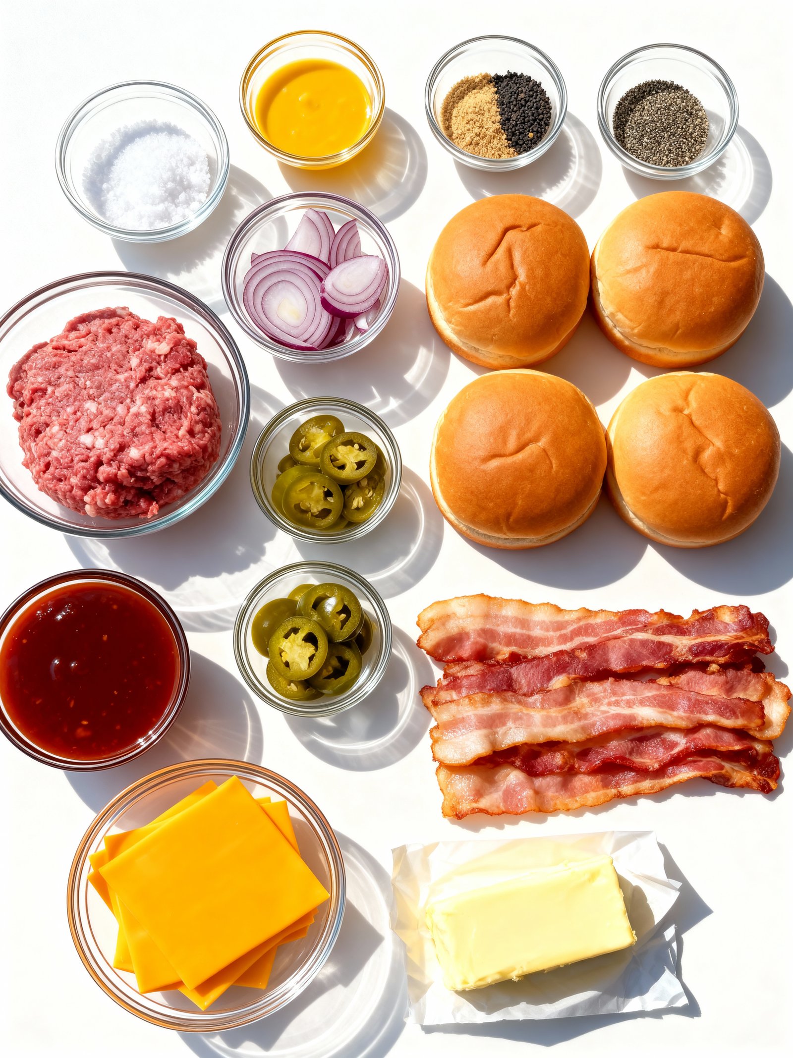 Bacon Patty Melts ingredients