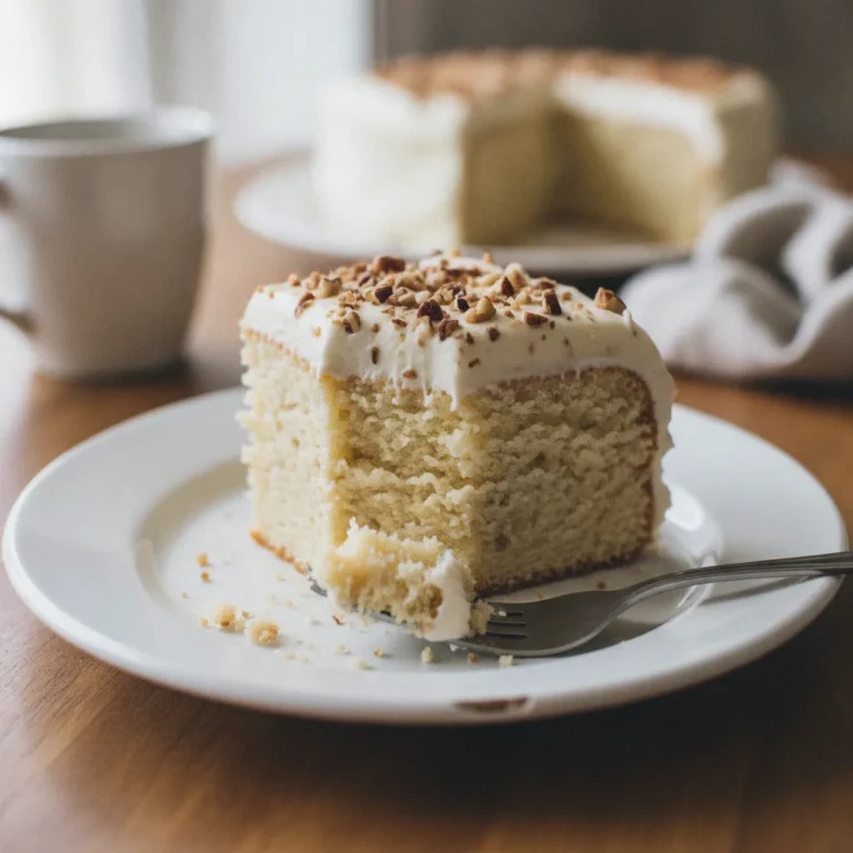 Quick Italian Cream Cake Recipe