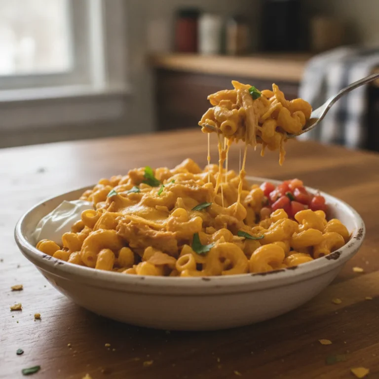Cheesy Chicken Taco Mac Recipe