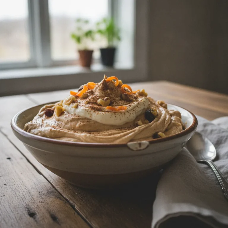 Carrot Cake Cream Cheese Mousse Recipe