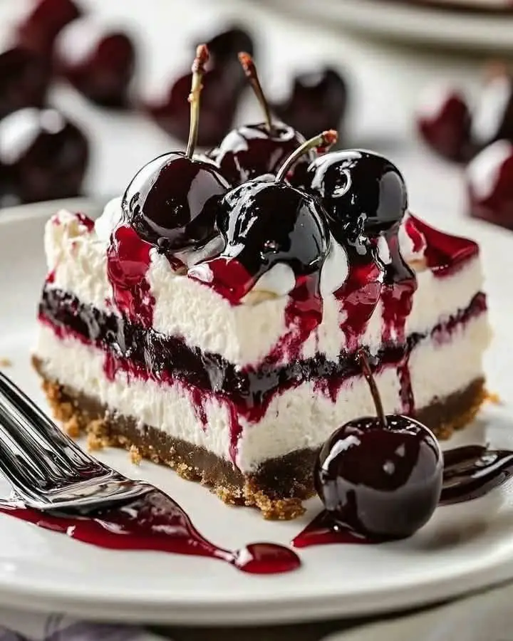 Cherry Chocolate Ice Cream Cake ingredients
