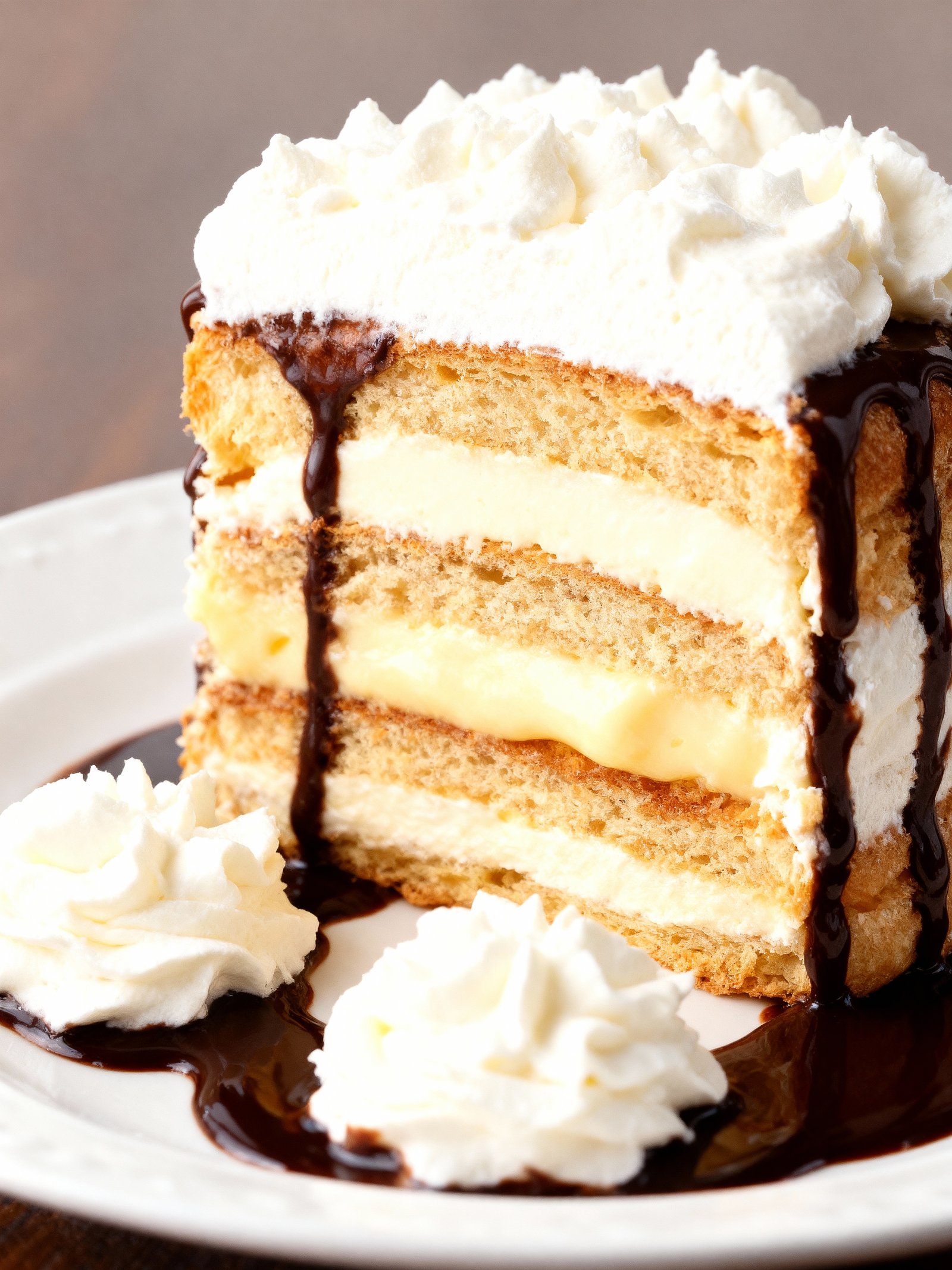 Cream Puff Cake finished