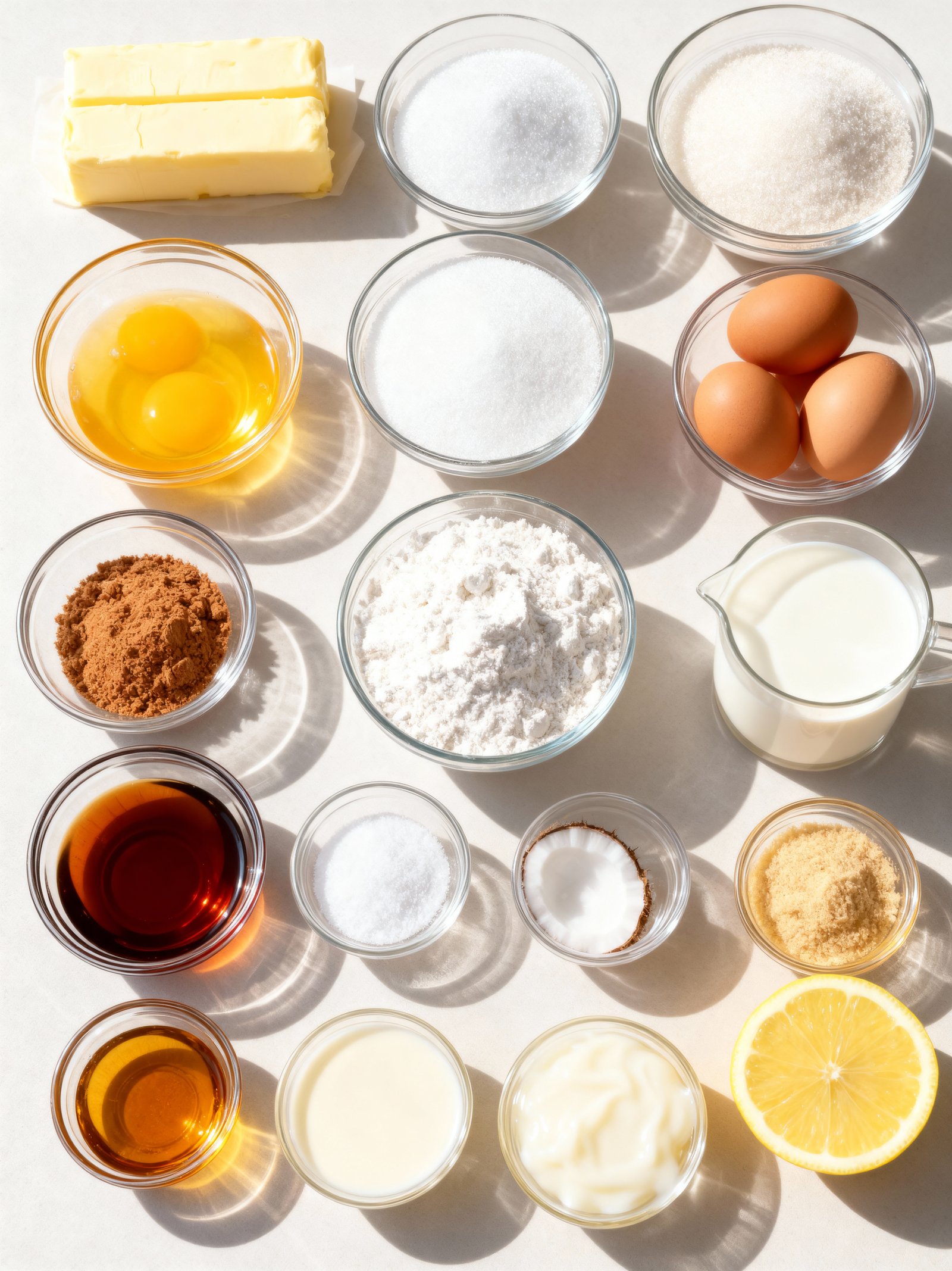 Flavor Pound Cake ingredients