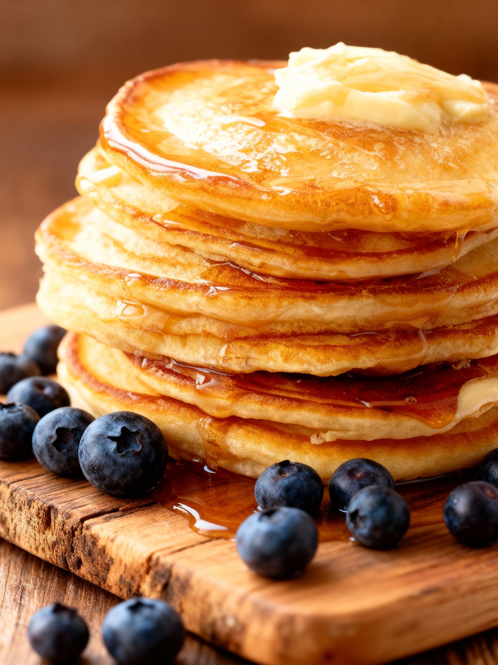 Homemade Pancakes finished