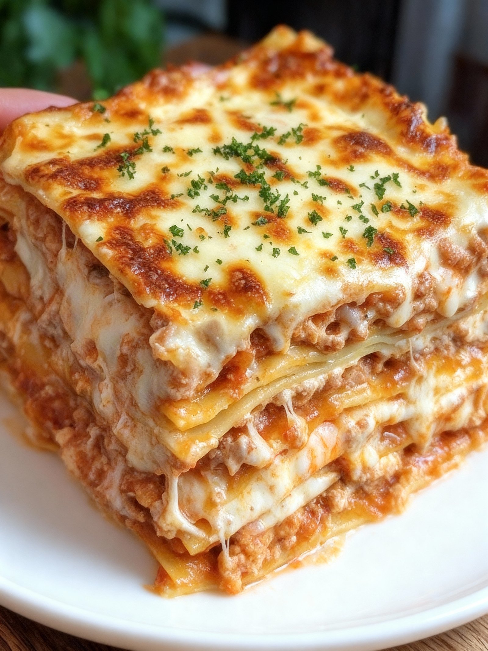 Seafood Lasagna Shrimp Crab finished