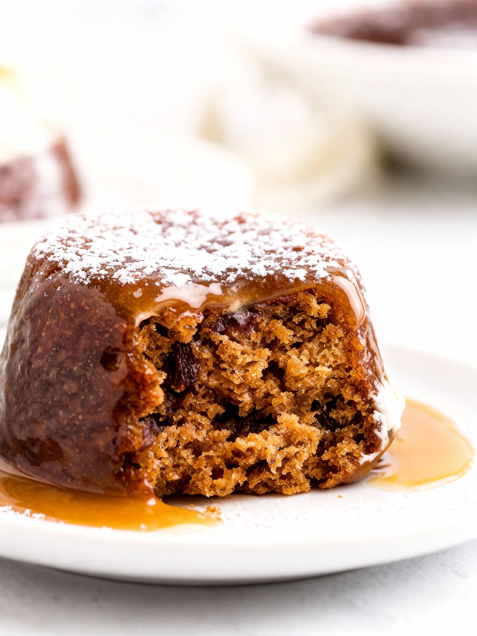 Sticky Toffee Pudding finished