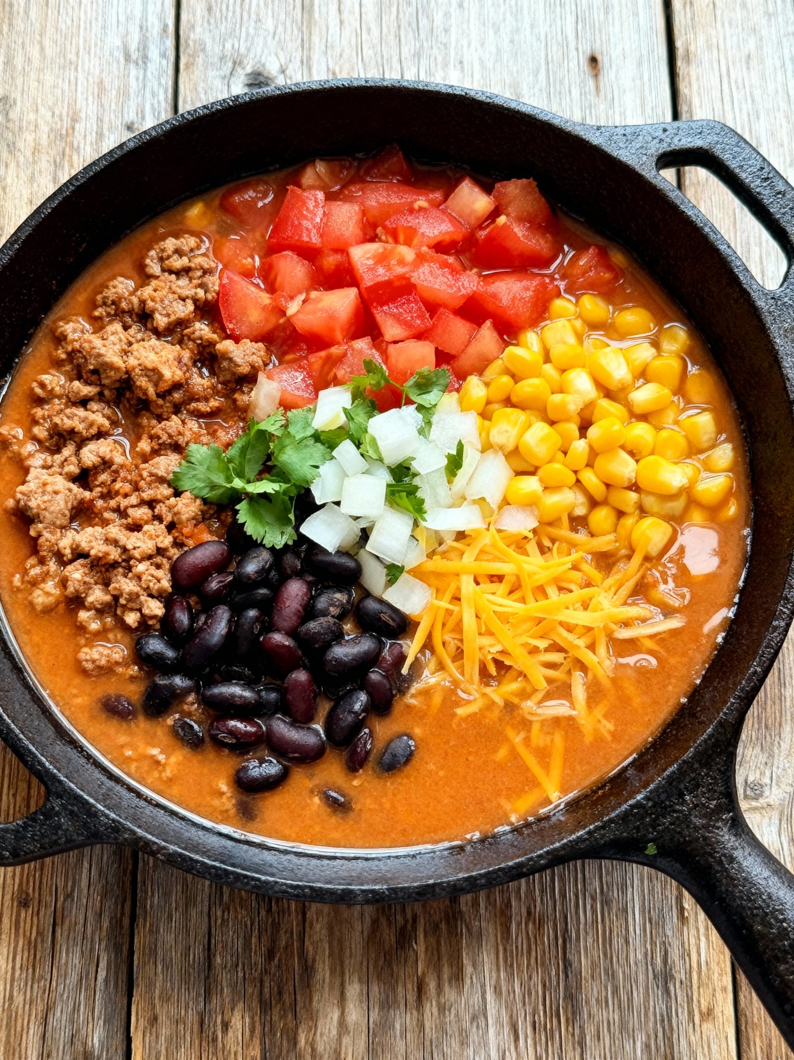 Taco Soup Slow Cooker finished