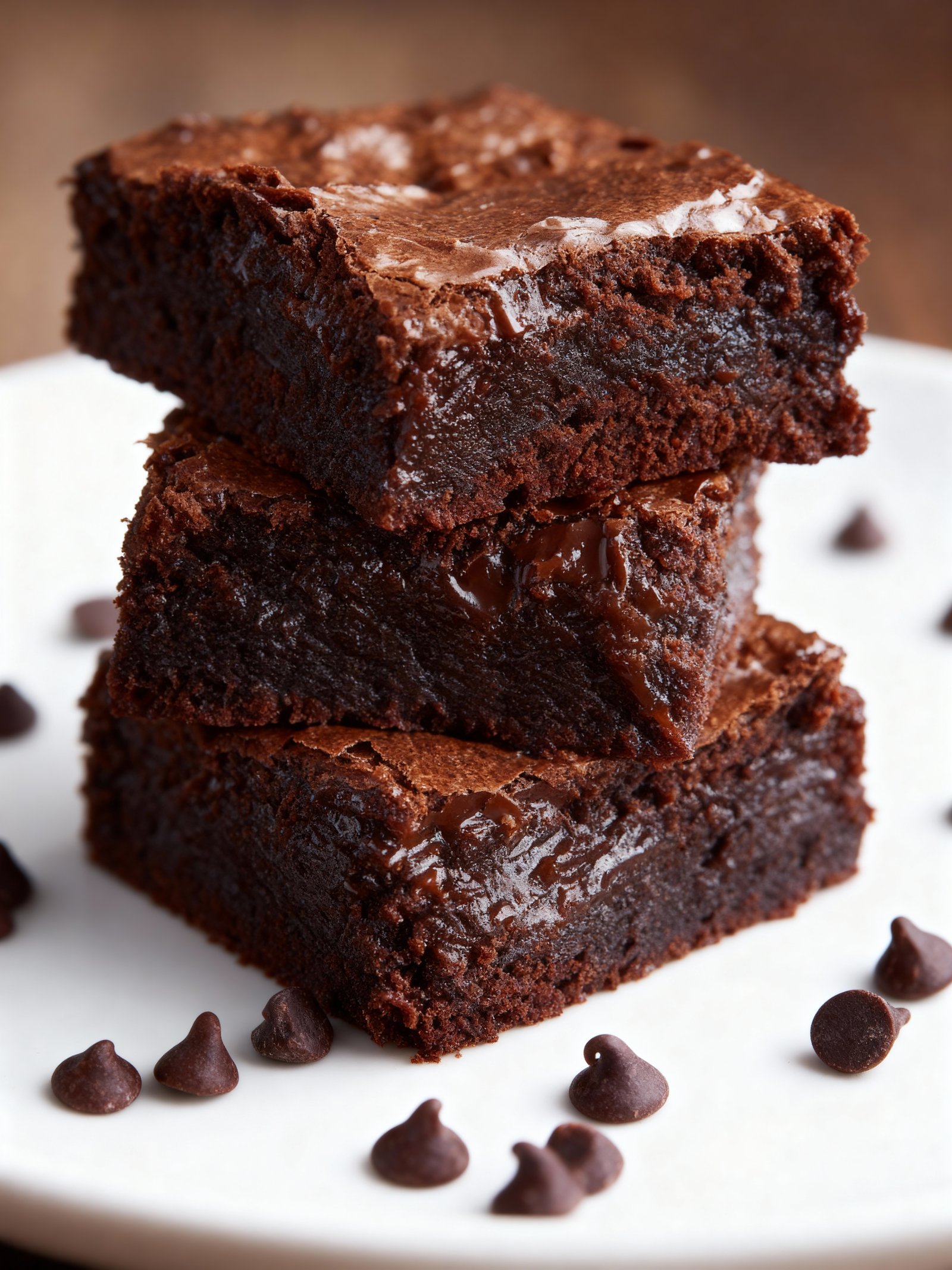 Ultra Rich Fudgy Brownies finished