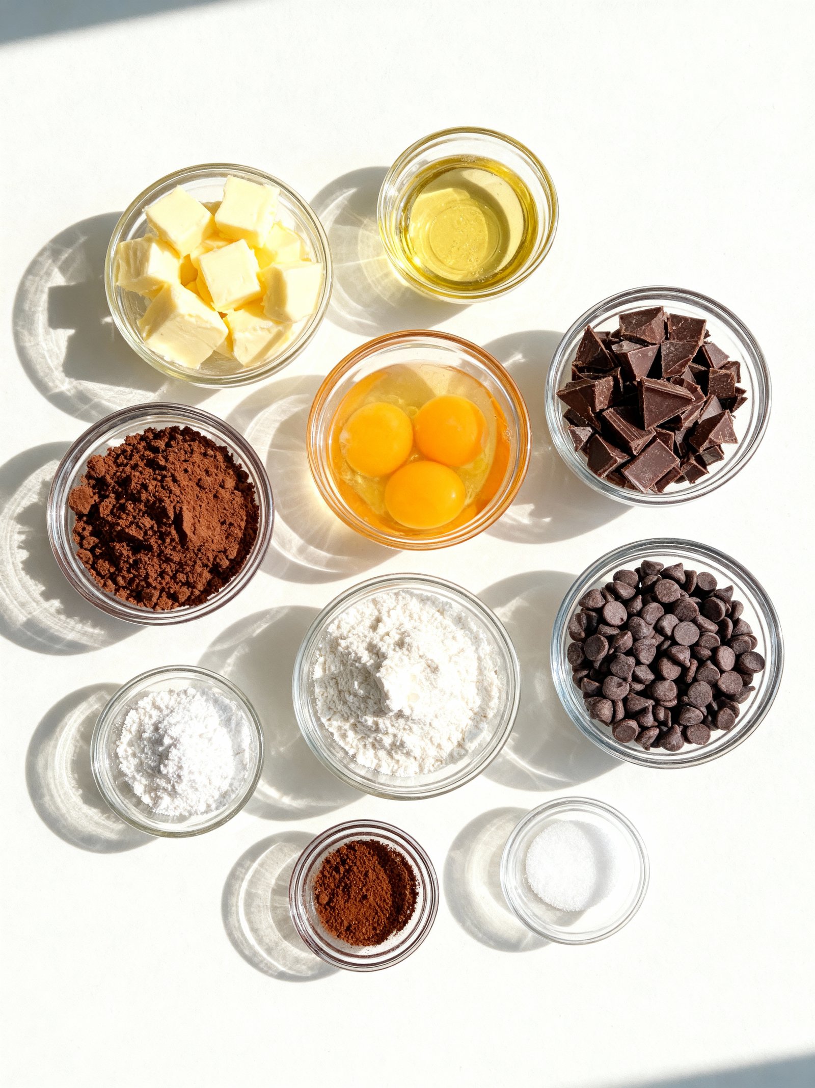 Ultra Rich Fudgy Brownies ingredients