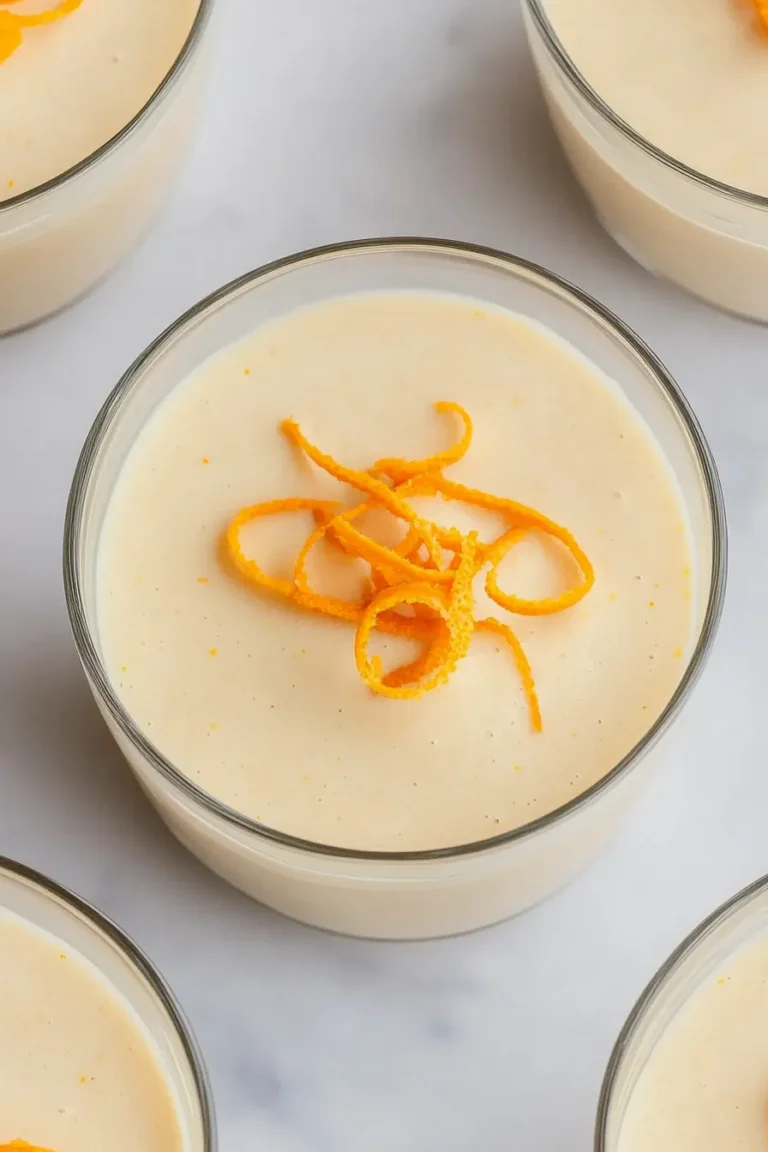 Creamy White Chocolate Orange Mousse Recipe