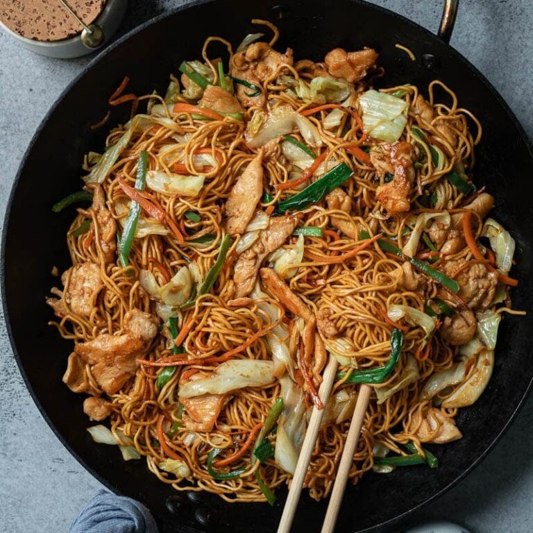 Chicken Chow Mein (鸡肉炒面) Recipe