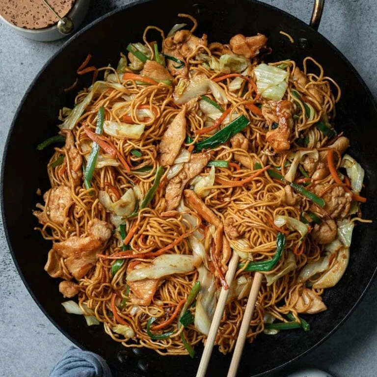 Chicken Chow Mein (鸡肉炒面) Recipe