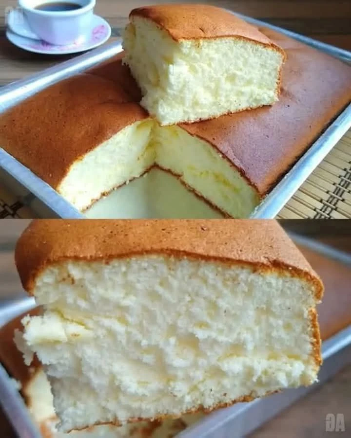 Cotton cake is a family recipe finished