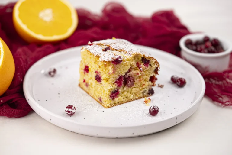 Cranberry Orange Breakfast Cake Recipe Easy