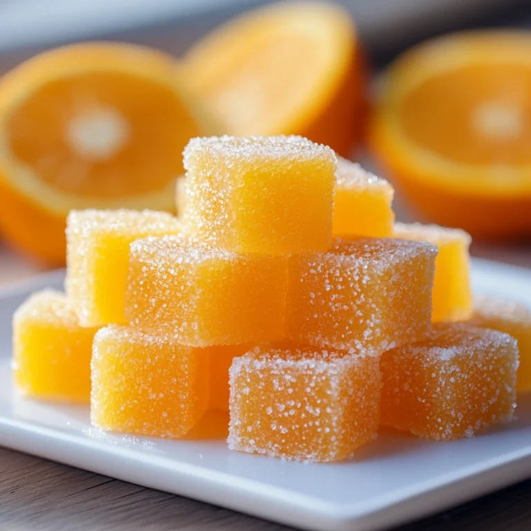 3-Ingredient Orange Candy Recipe