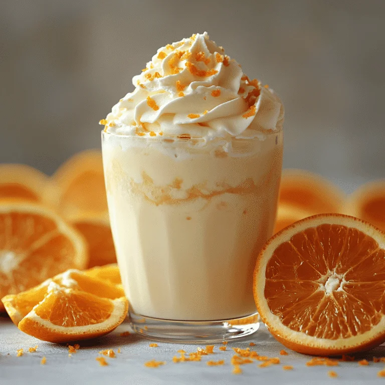 Orange Mousse Cups Recipe