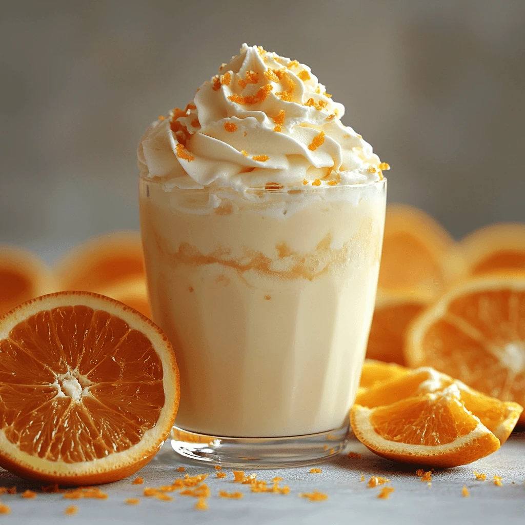 Easy Orange Mousse Recipe finished