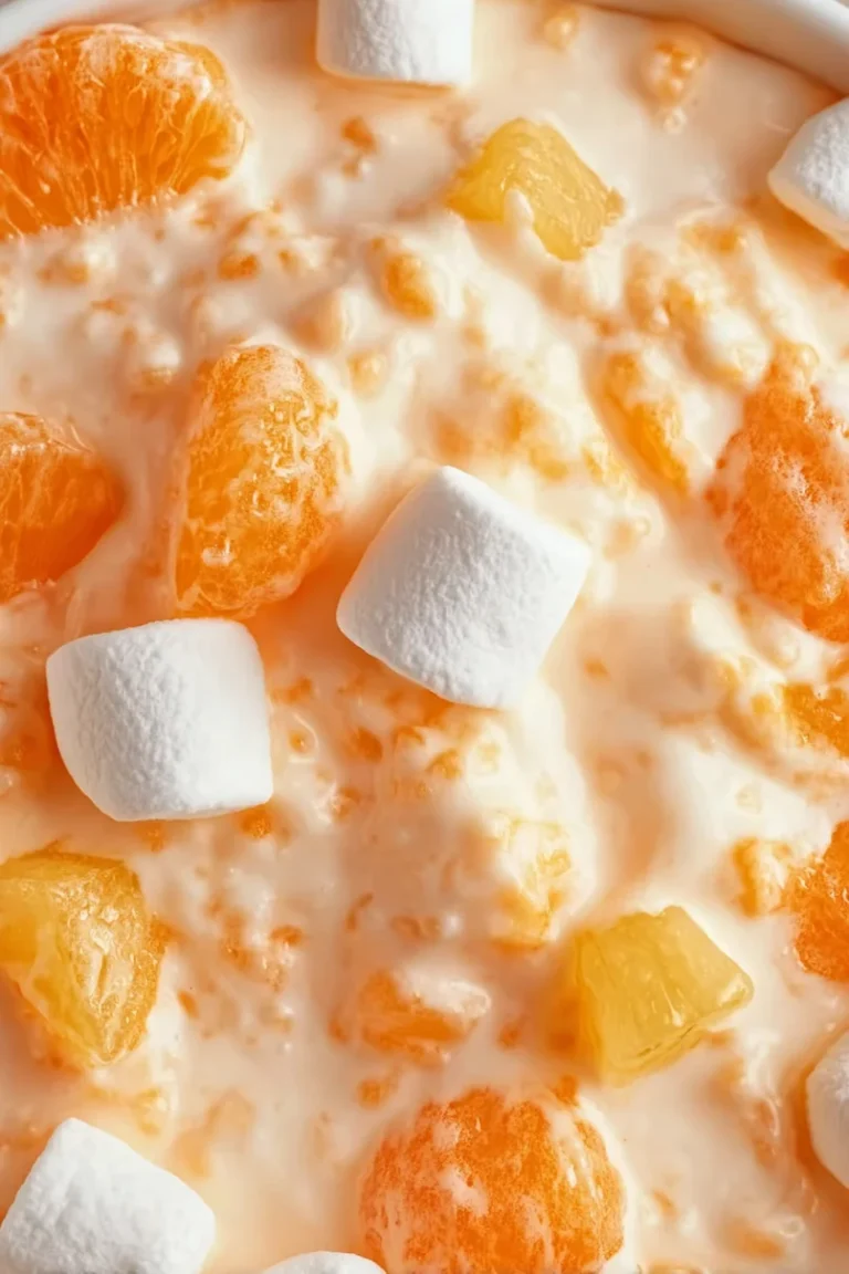 Easy Greek Yogurt Orange Fluff Recipe