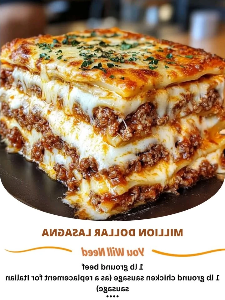 Million Dollar Lasagna finished