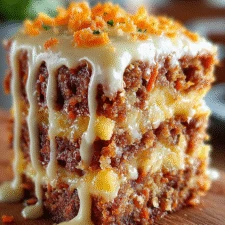 Moist Hawaiian Carrot Pineapple Cake finished