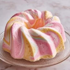 Moist Strawberry Milkshake Pound Cake Recipe finished