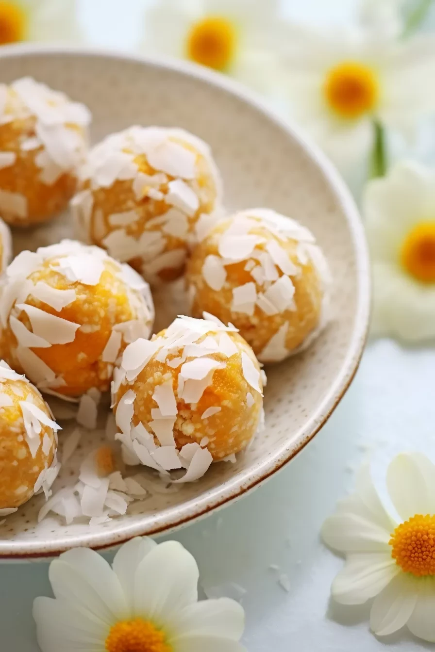 Orange Blossom Delight Balls finished