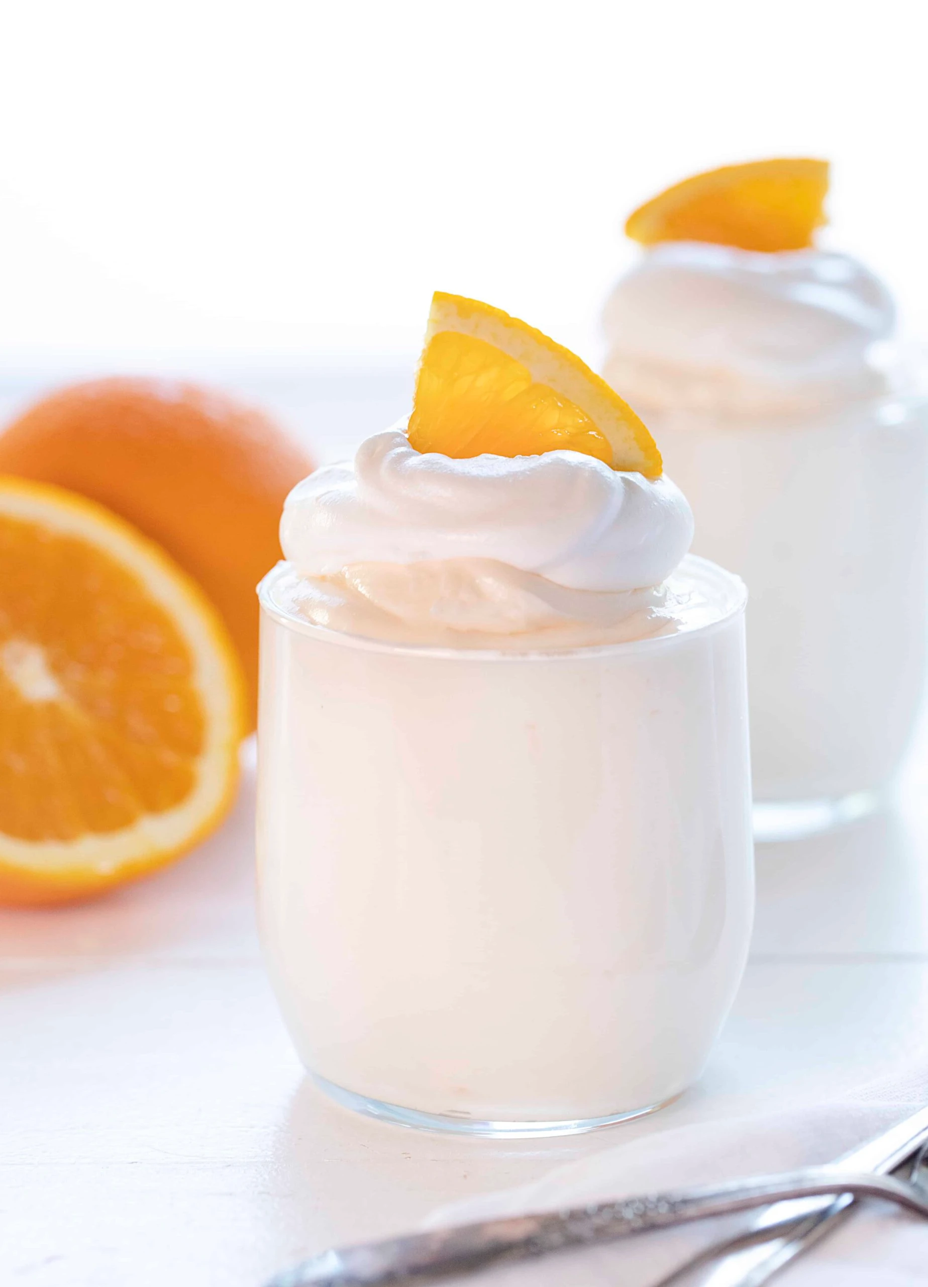 Orange Creamsicle Mousse finished