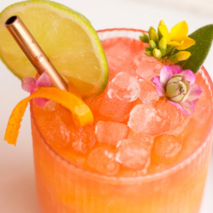 Pineapple Mango Rum Punch | Party Drink Recipes finished