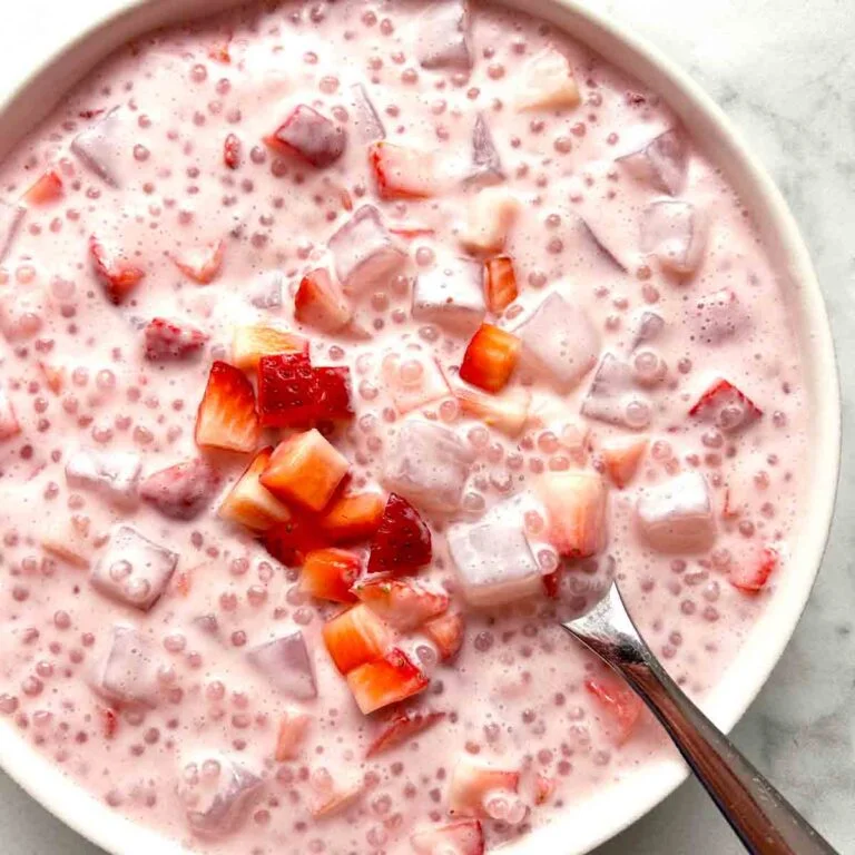 Strawberry Sago Recipe