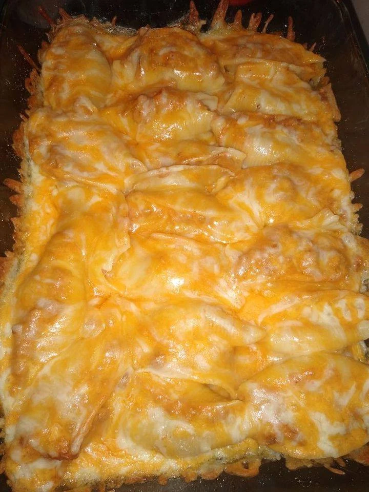 Recipe Title: Taco Stuffed Shells finished