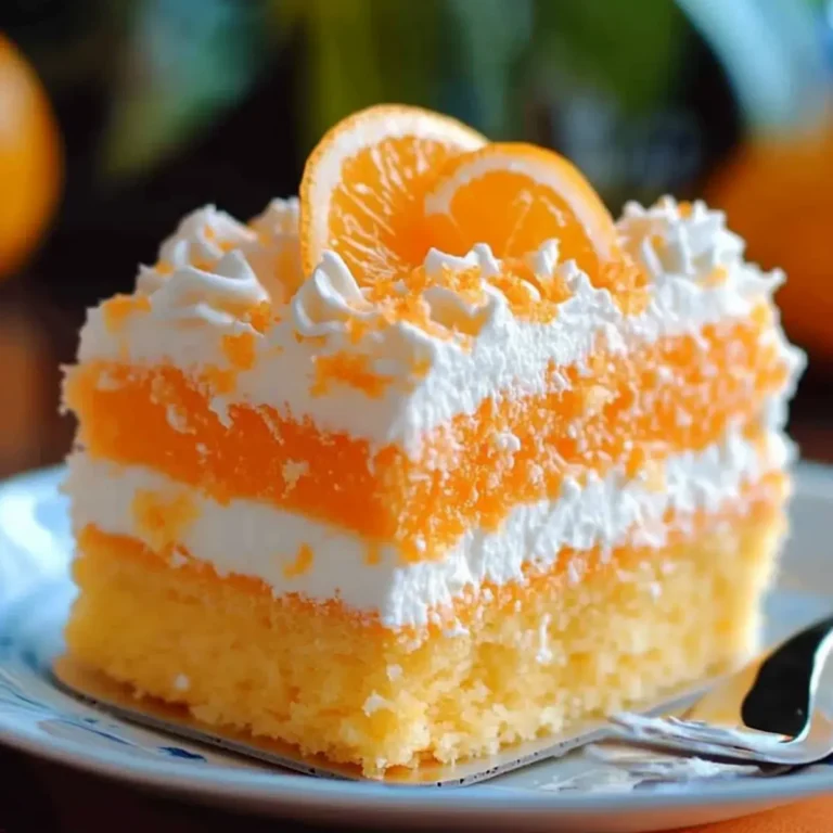 Irresistible Orange Creamsicle Cake Recipe