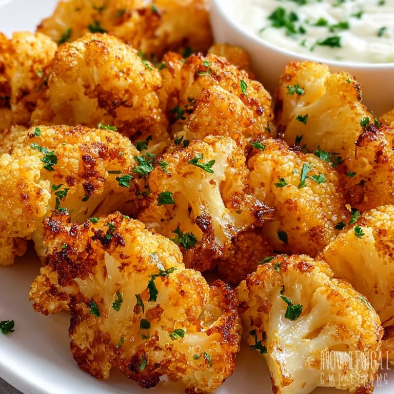 Air Fryer Cauliflower (Crispy, Easy Recipe)