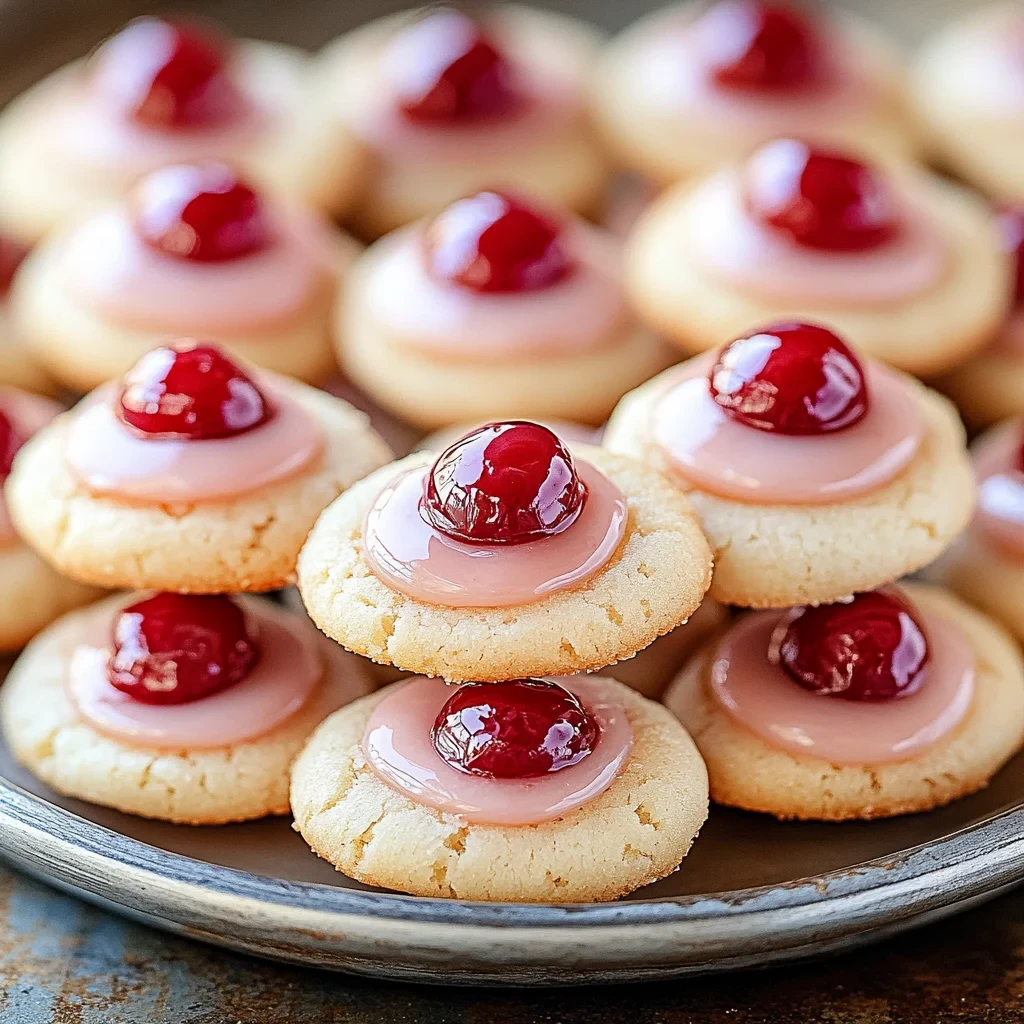 Almond Cherry Cookies image-3