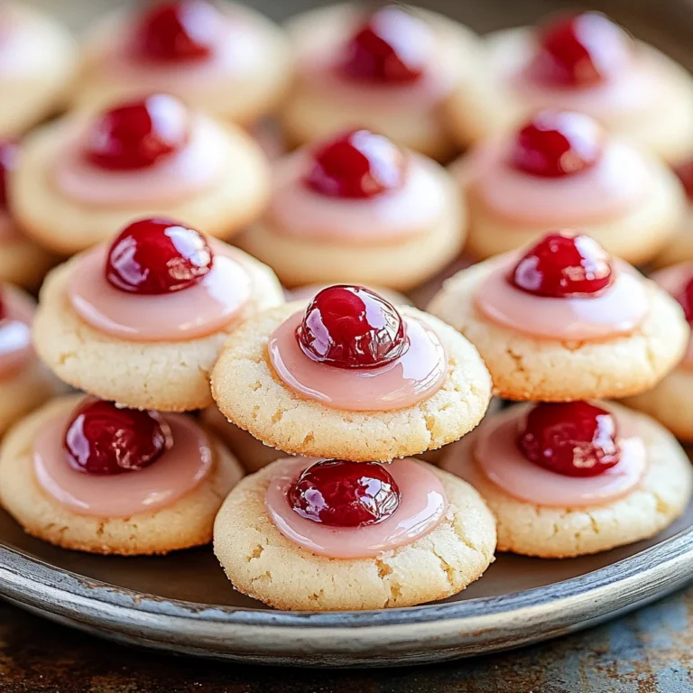 Almond Cherry Cookies Recipe