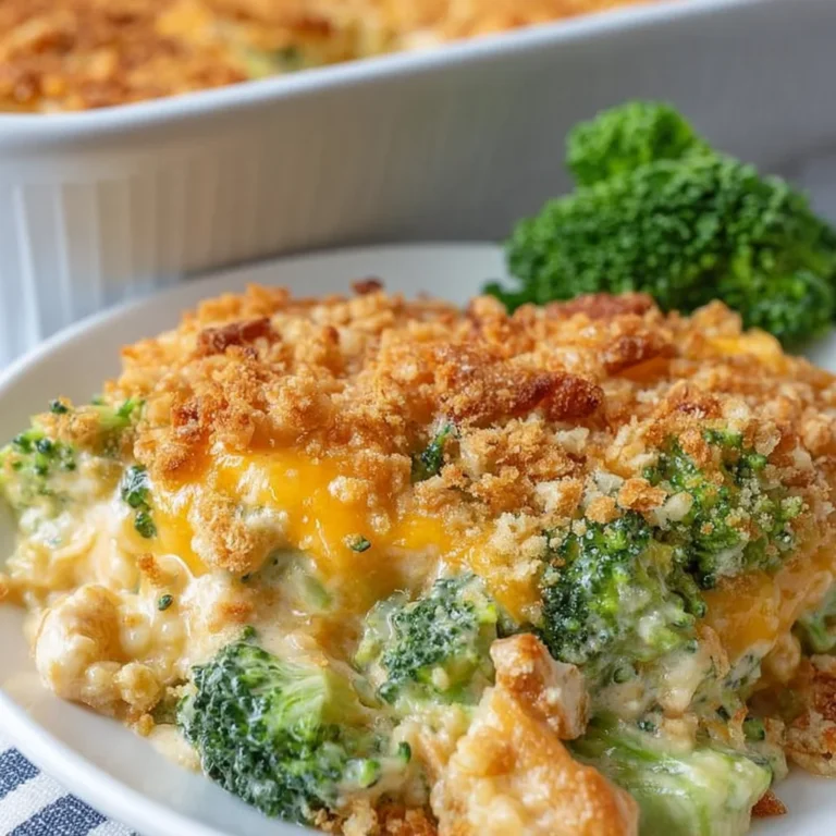 Broccoli Cheese Casserole Recipe