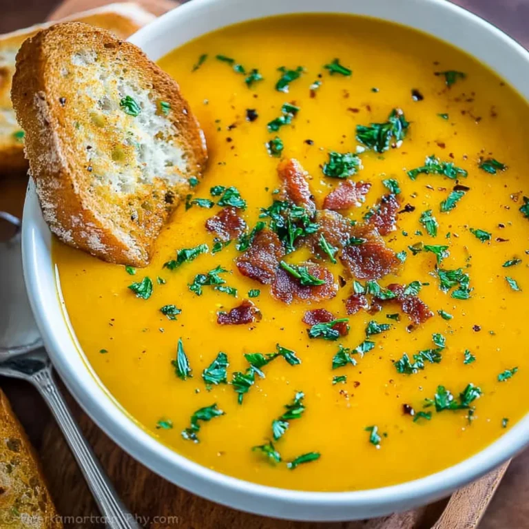 Creamy Carrot Soup Recipe