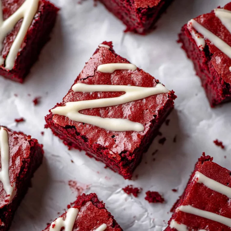 Red Velvet Brownies Recipe