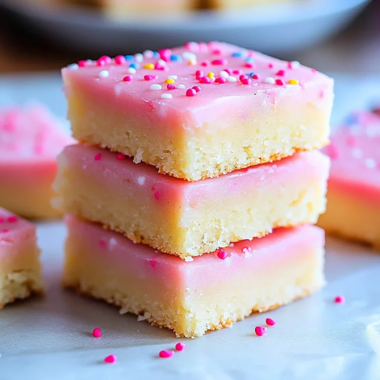Sugar Cookie Bars Recipe