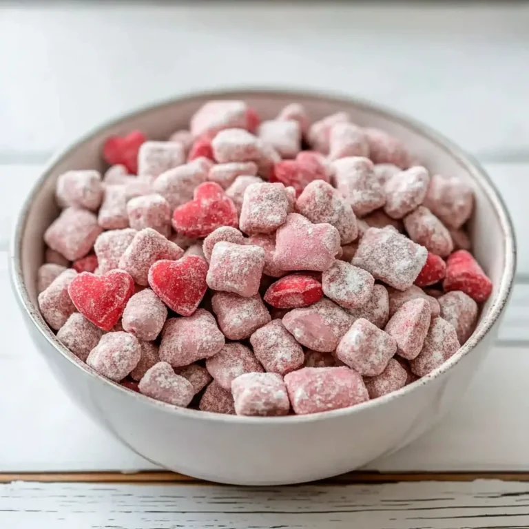 Valentine’s Day Muddy Buddies Recipe