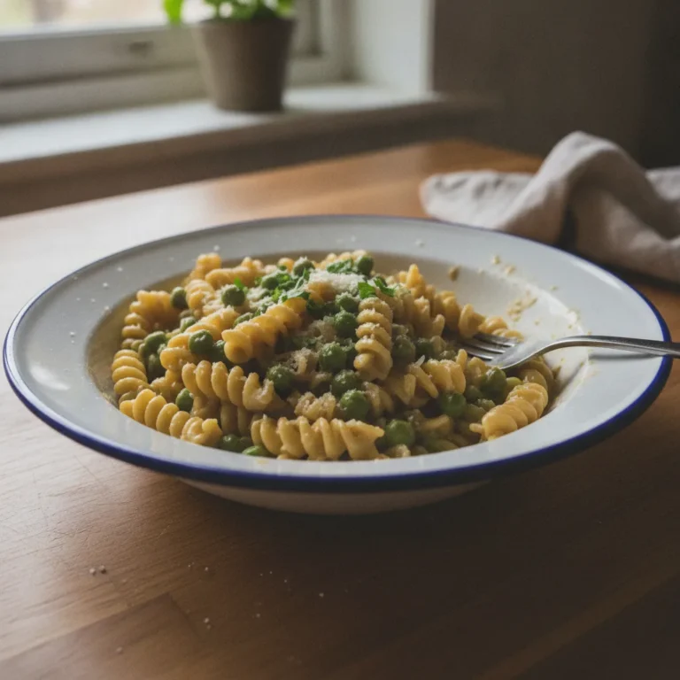 Creamy Peas and Noodles Recipe