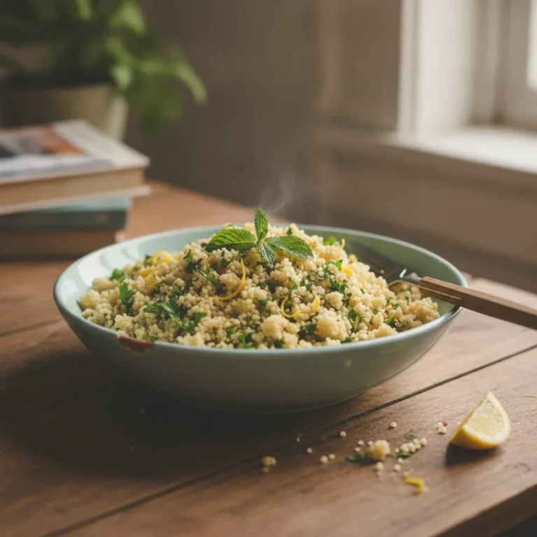 Lemon Herb Couscous Recipe