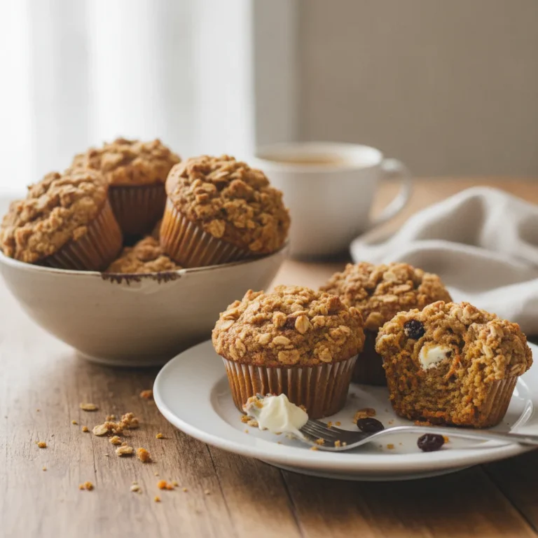 Carrot Cake Crumb Muffins Recipe