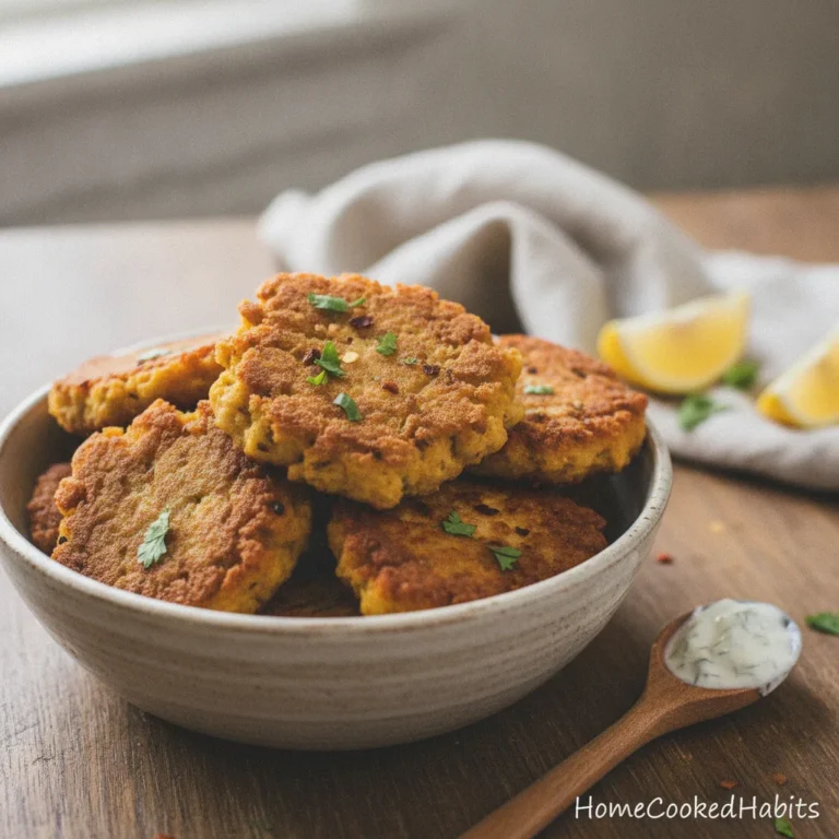 Flavorful Chickpea Fritters Recipe