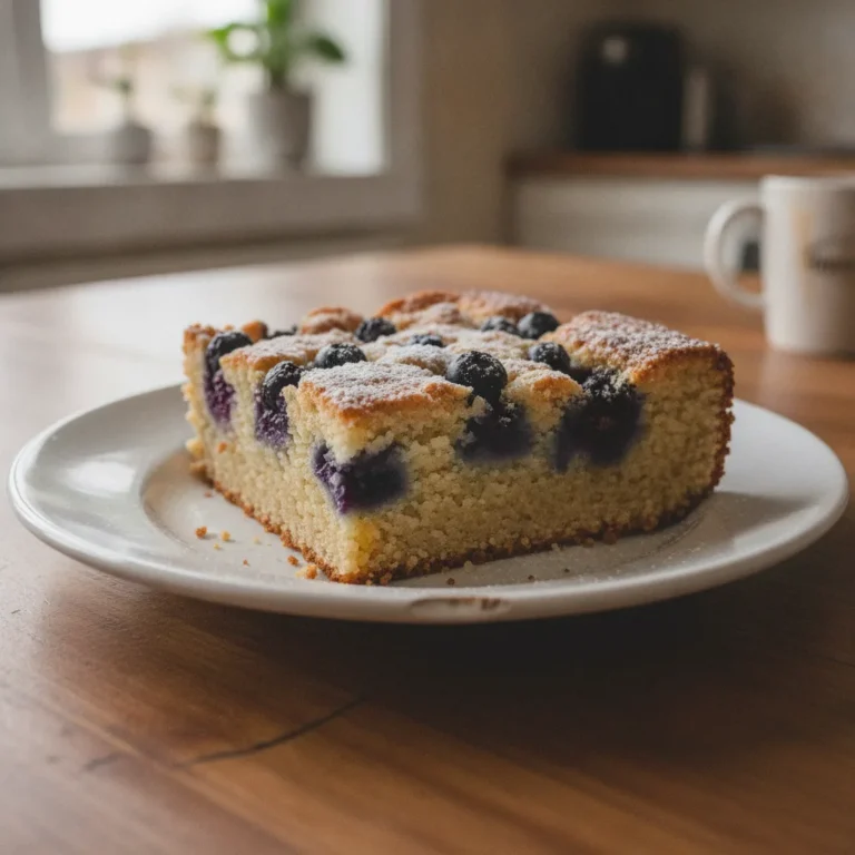 Melt-in-Your-Mouth Blueberry Breakfast Cake Recipe