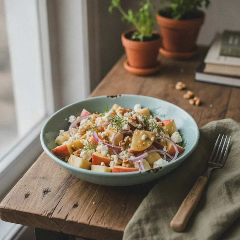 Honeycrisp Apple and Feta Salad Recipe
