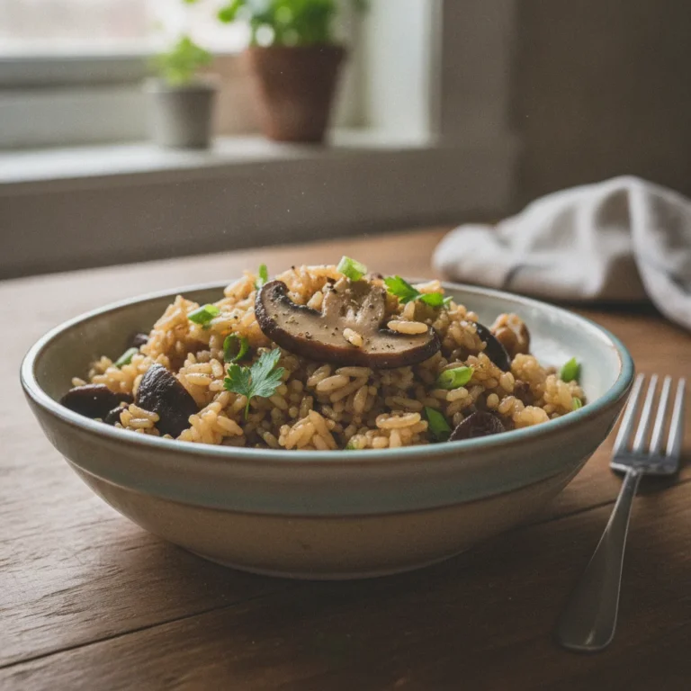Mushroom Rice Recipe