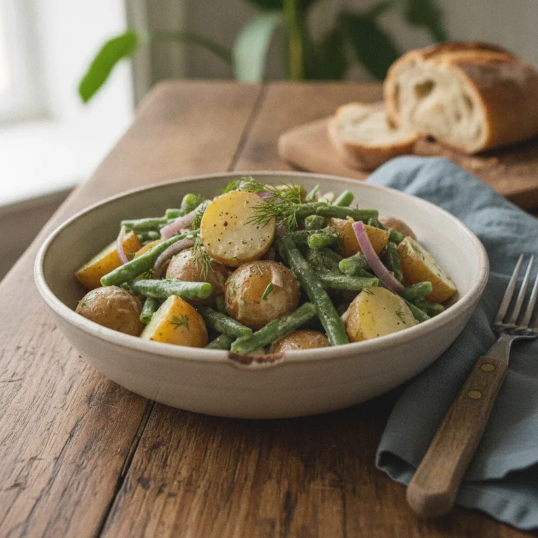Quick Green Bean Potato Salad Recipe